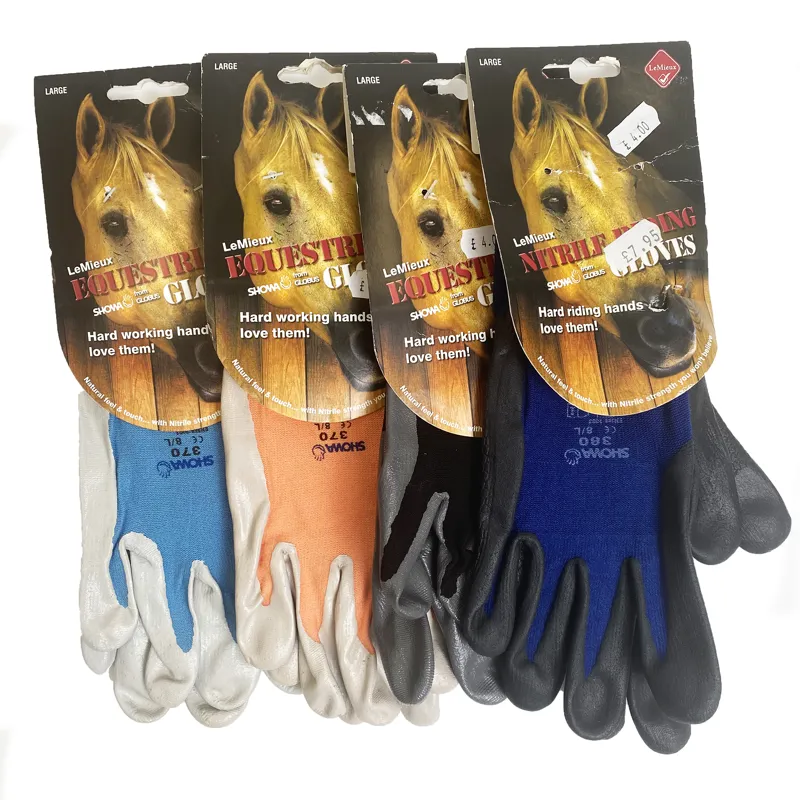 LeMieux Work Gloves - Lucky Dip Colours-1